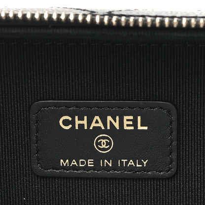 Chanel Caviar Quilted Small Top Handle Vanity Case Black 7 of 11