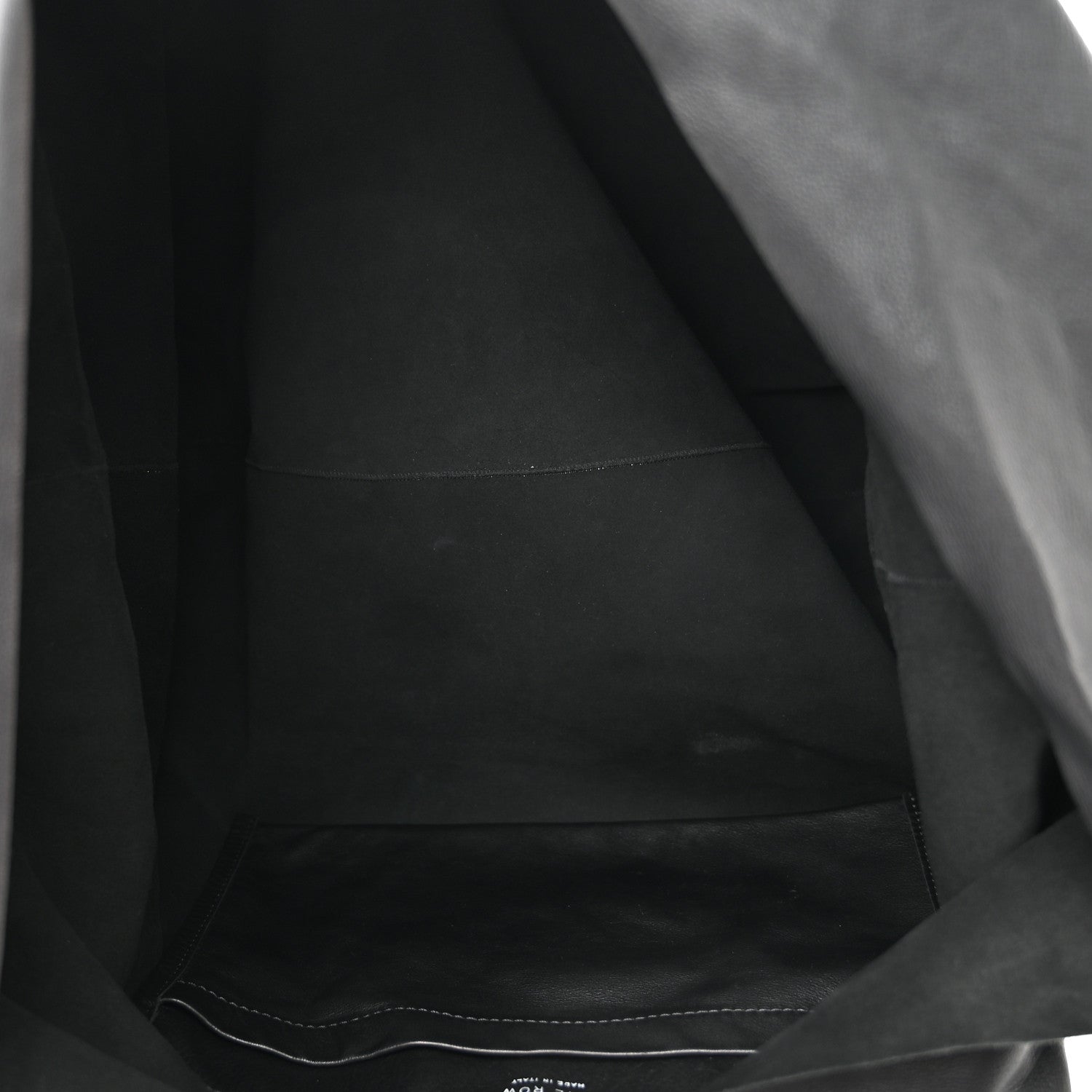 The Row Grained Calfskin Bindle Two Bag Black 5 of 9