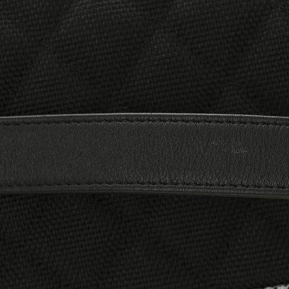 Chanel Canvas Quilted Medium Fluo Boy Flap Black Grey Yellow 12 of 12