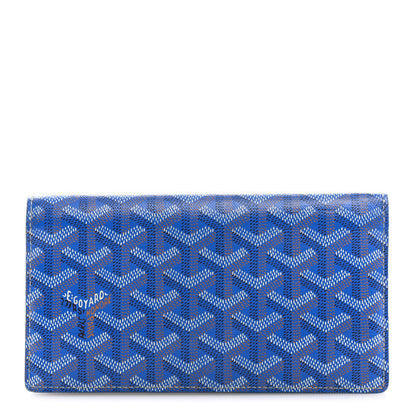 Goyard Goyardine Richelieu Wallet Sky Blue 1 of 10