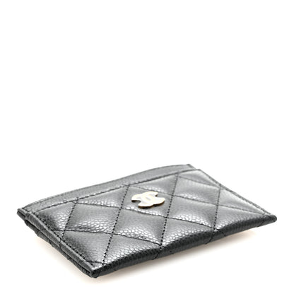 Chanel Caviar Quilted Card Holder Black 4 of 9