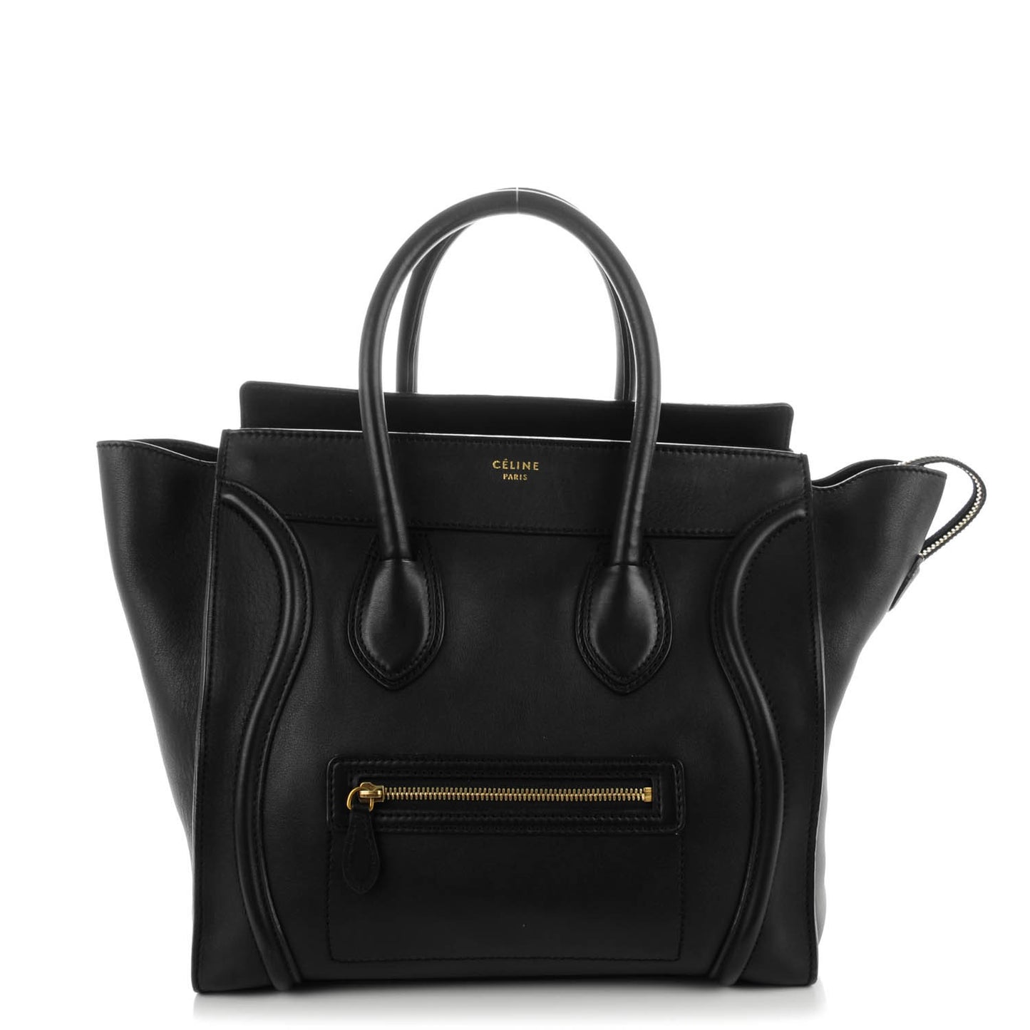 Smooth Calfskin Mini Luggage Black