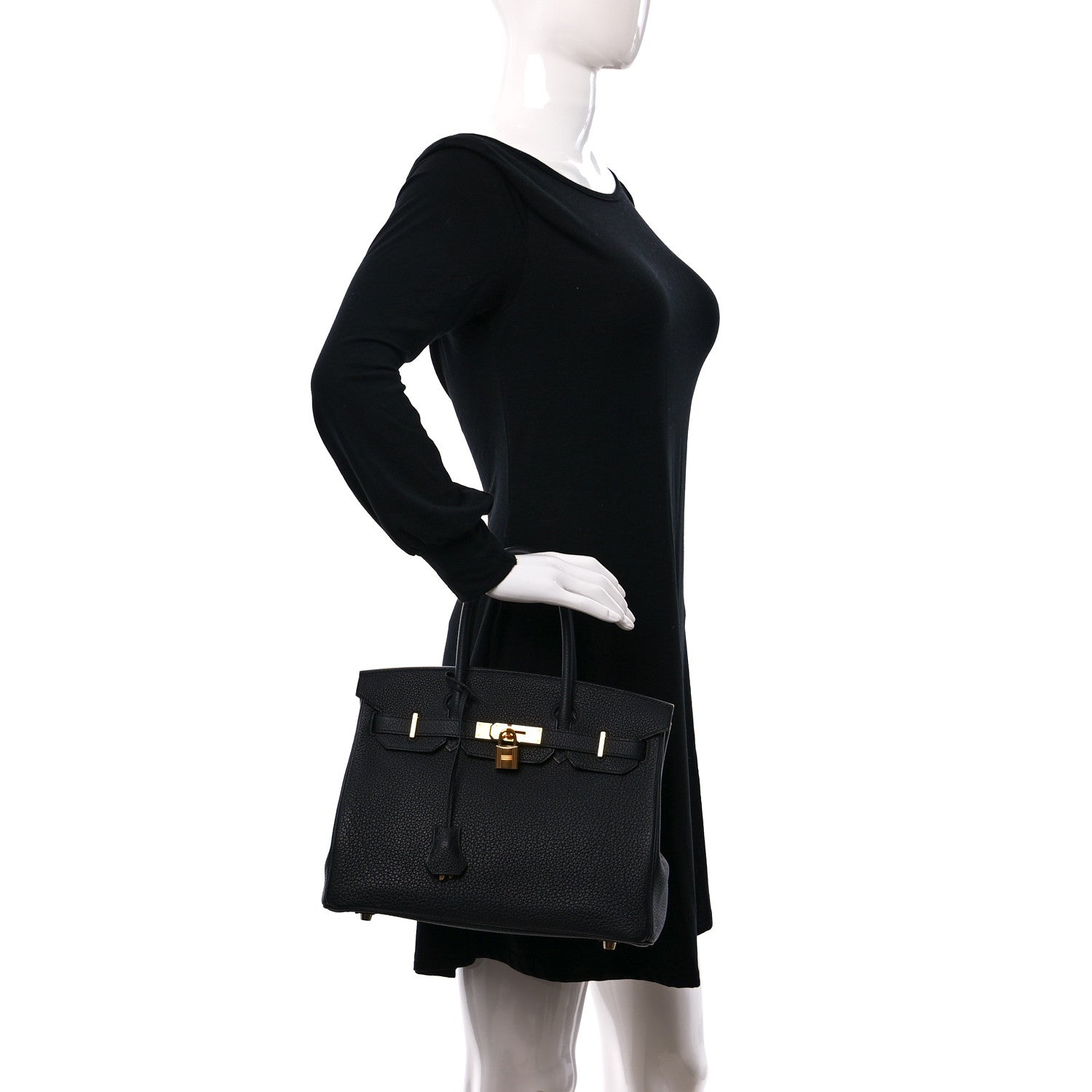Hermes Togo Birkin 30 Black 2 of 15