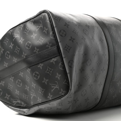 Louis Vuitton Reverse Monogram Eclipse Keepall Bandouliere 50 8 of 11