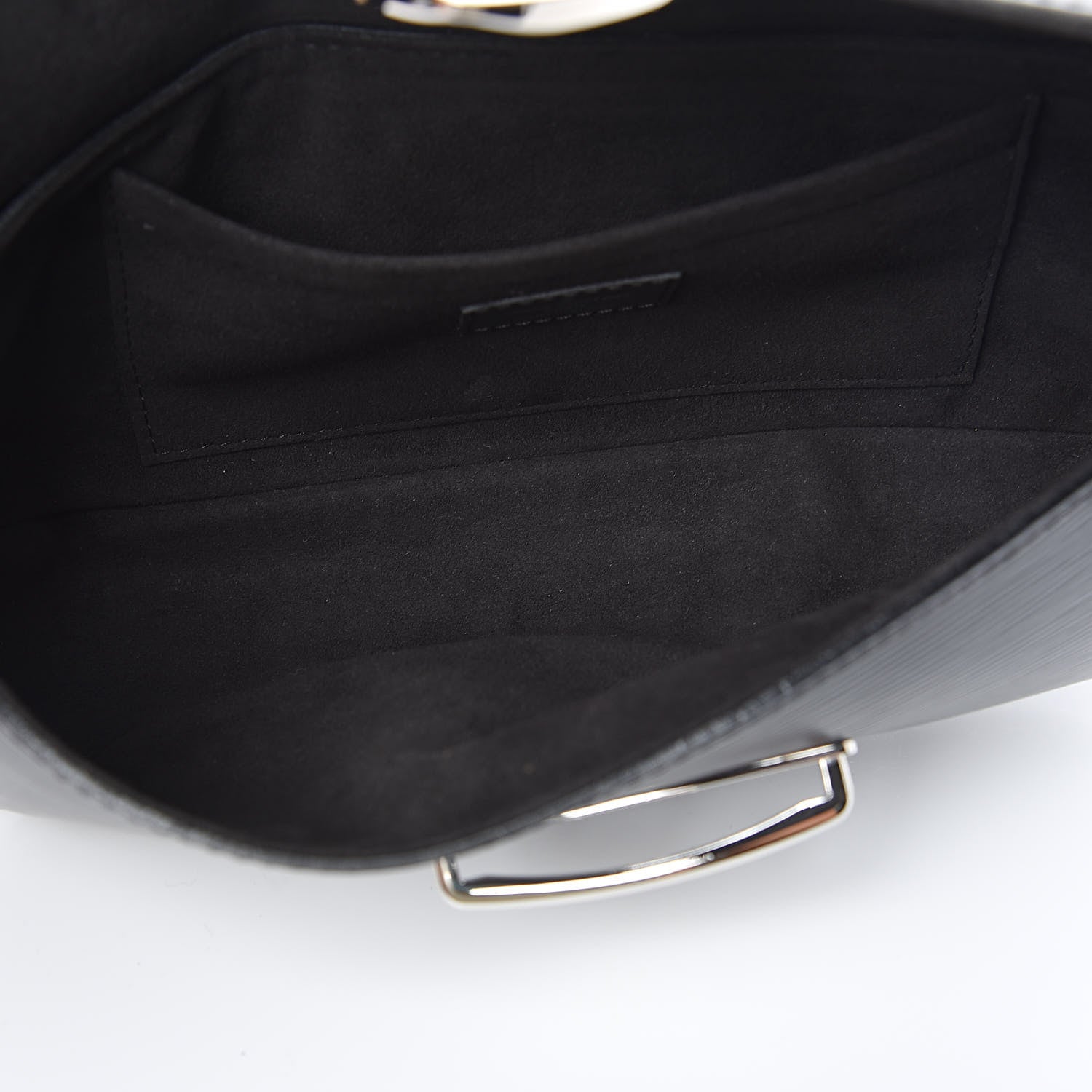 Louis Vuitton Epi Montaigne Clutch Black 5 of 10