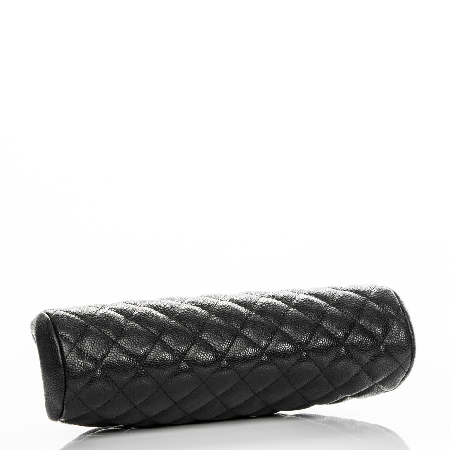 Caviar Quilted Timeless Clutch Black