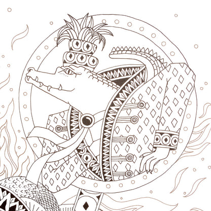 Hermes Coloring Book 3 of 5