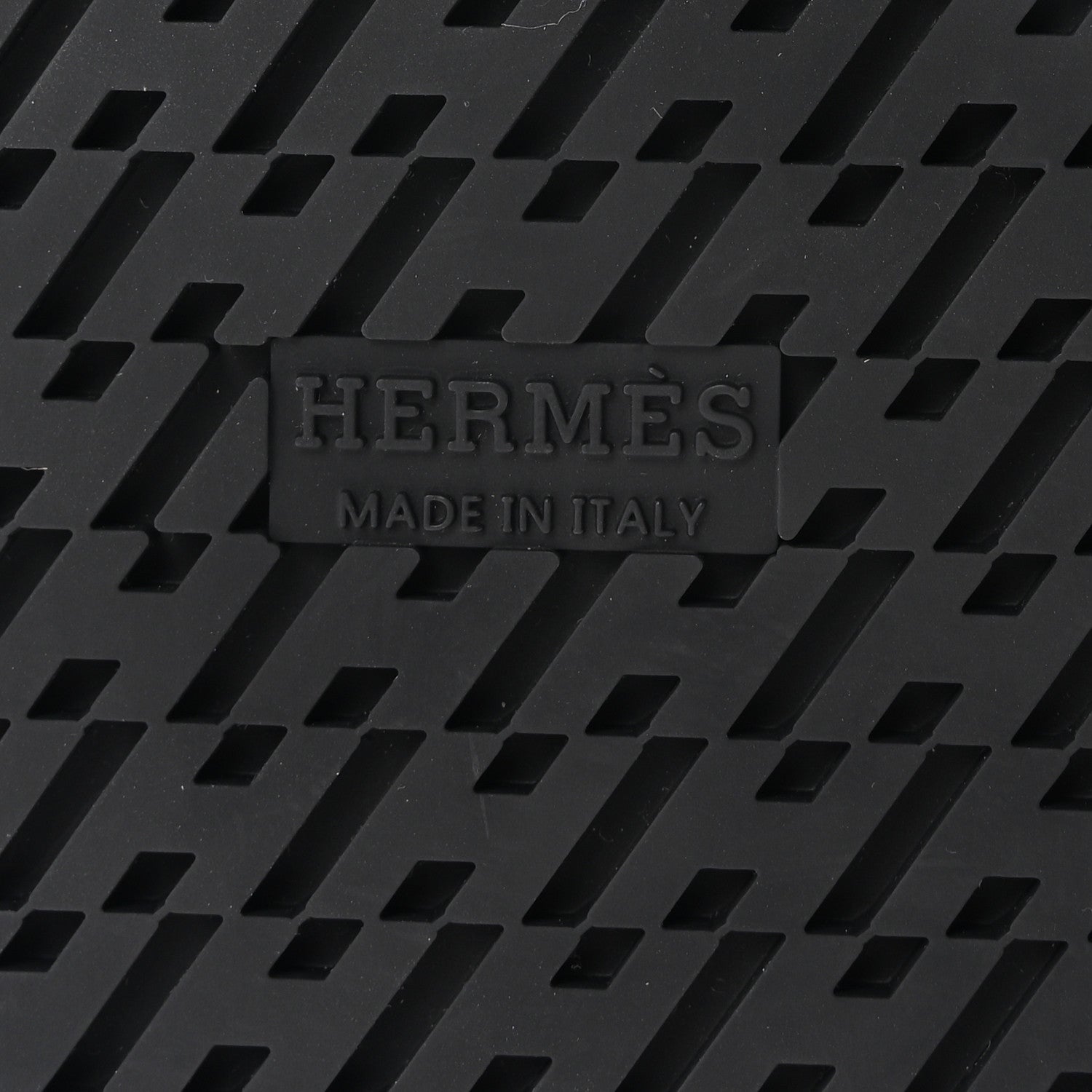 Hermes Calfskin Woolskin Womens Chypre Sandals 36 Black Ecru 7 of 9