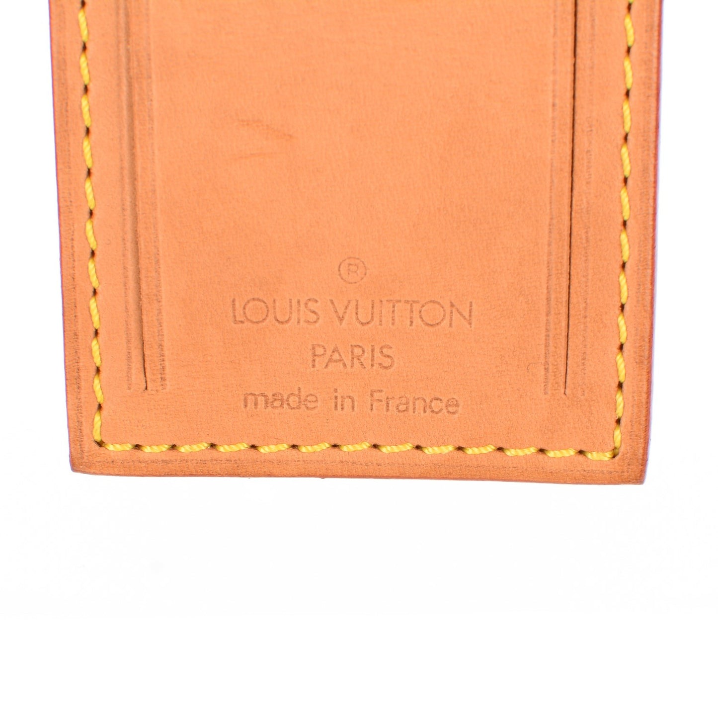 Vachetta Luggage Tag