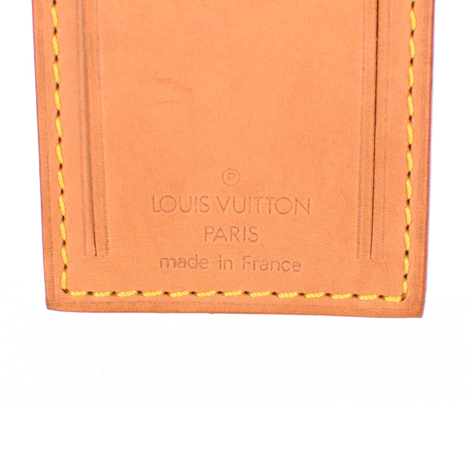 Louis Vuitton Vachetta Luggage Tag 4 of 5