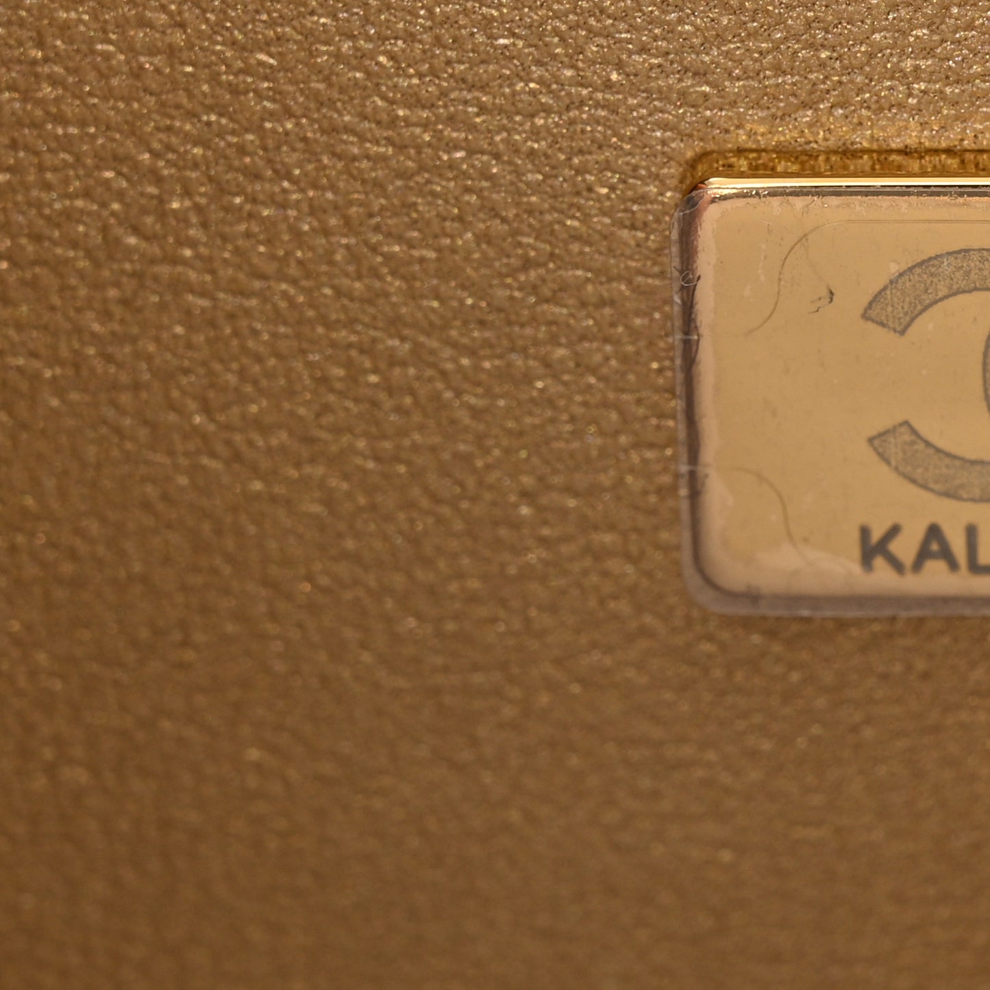 Lambskin Quilted Mini Pearl Crush Flap Black