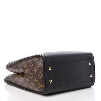 Louis Vuitton Calfskin Monogram Kimono Tote Black 4 of 14