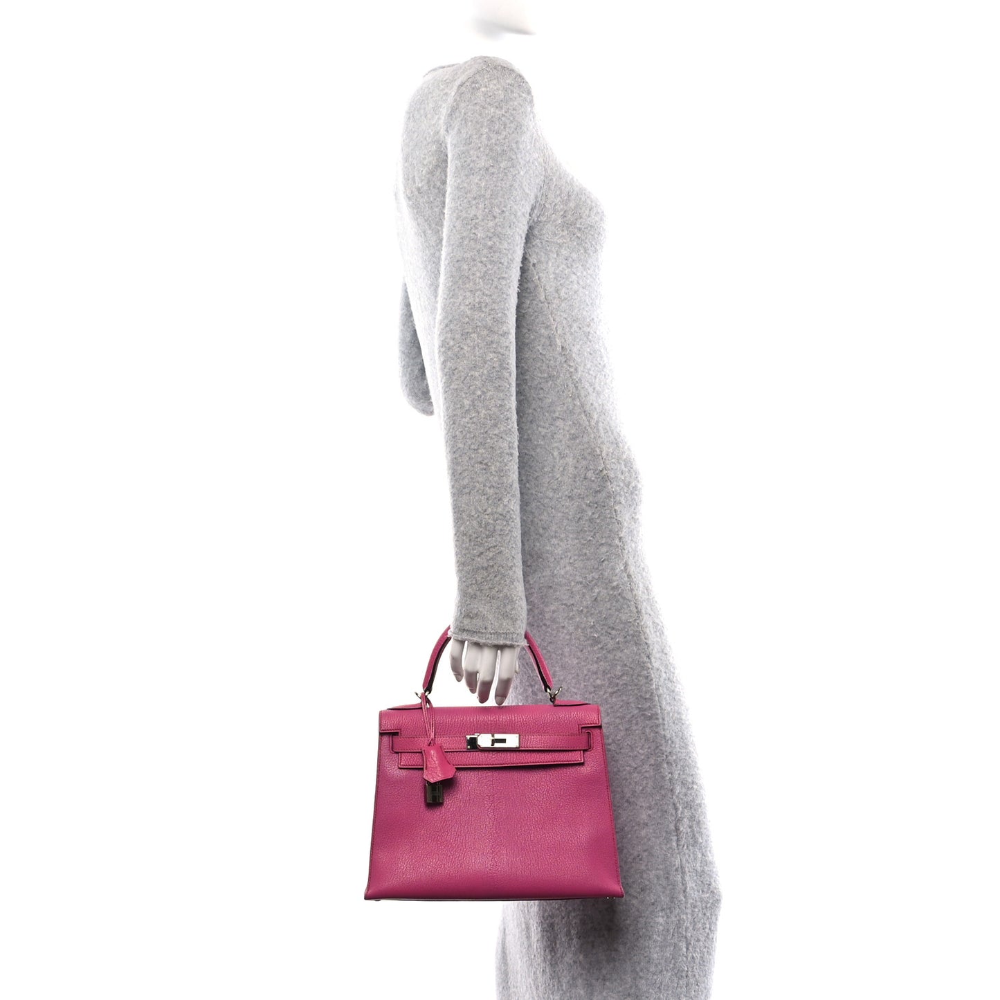 Chevre de Coromandel Kelly Sellier 28 Fuchsia