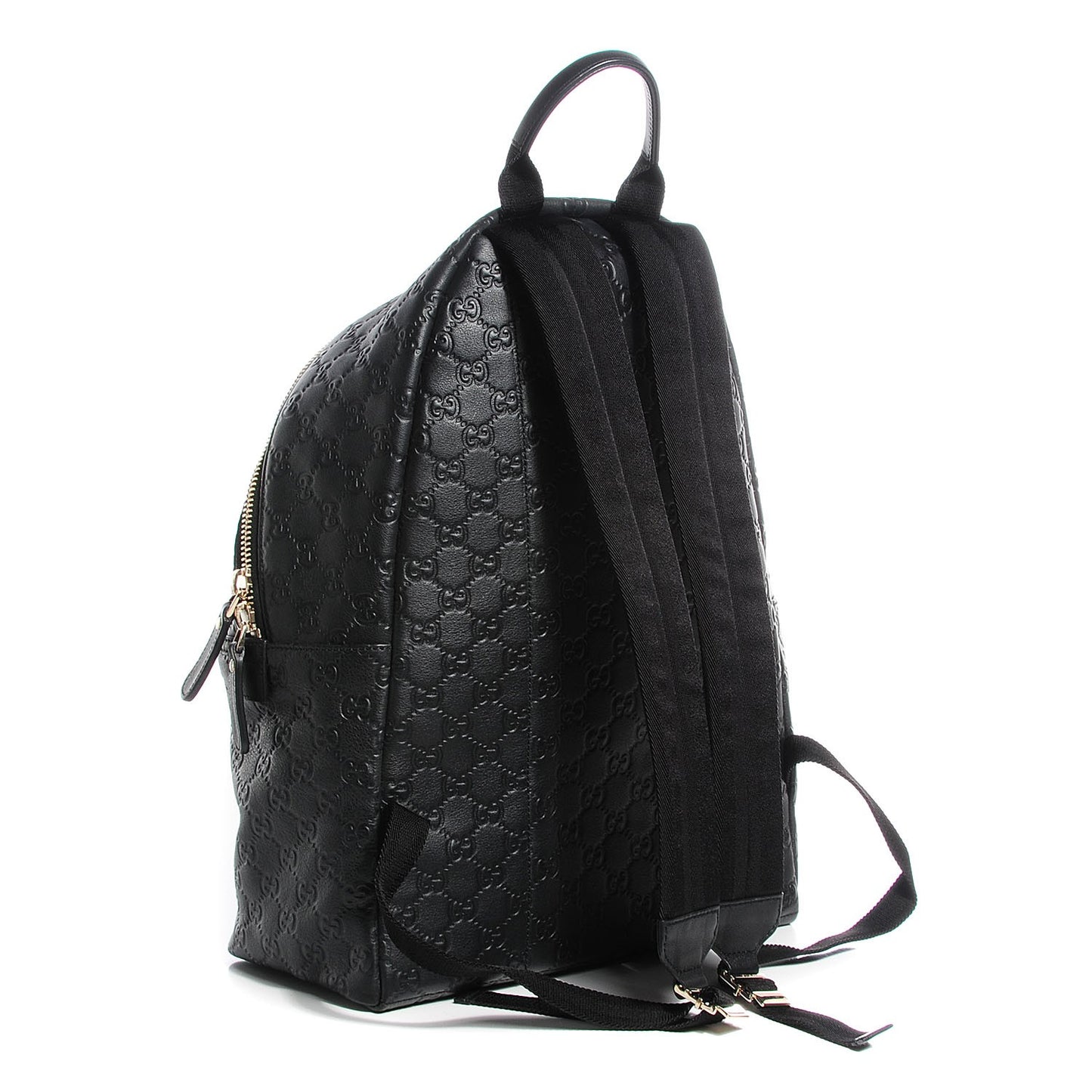 Guccissima Medium Classic Backpack Black