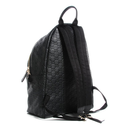Gucci Guccissima Medium Classic Backpack Black 3 of 8