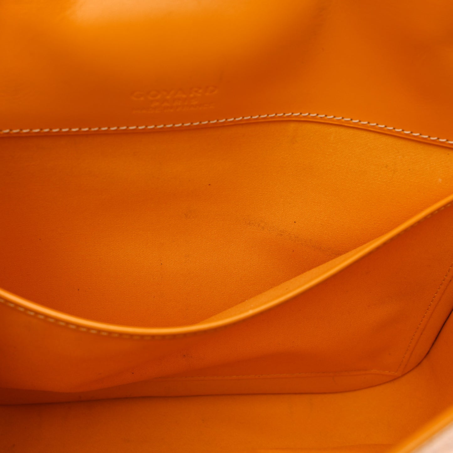 Goyardine Belvedere II MM Messenger Bag Yellow