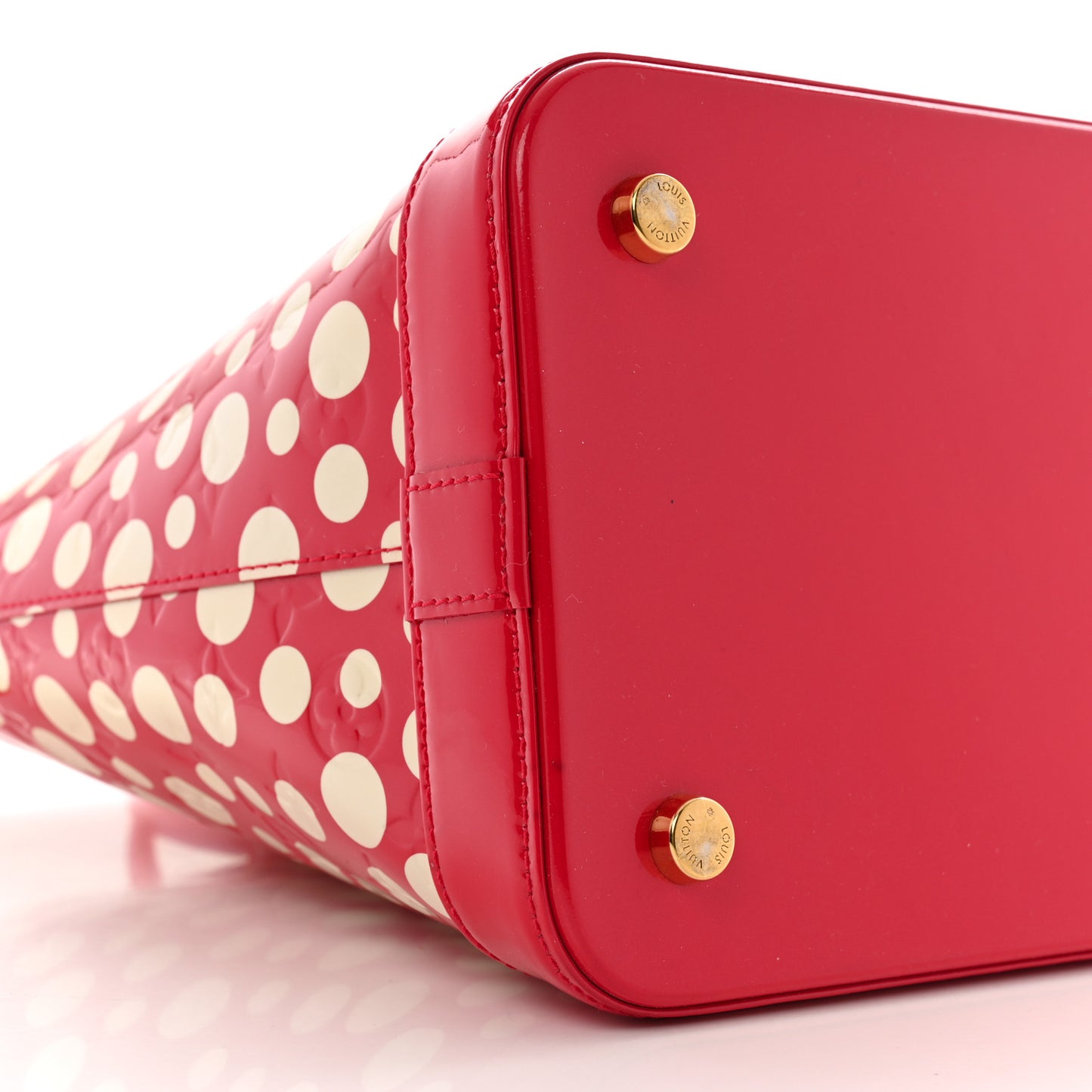 Vernis Kusama Infinity Dots Lockit MM Red