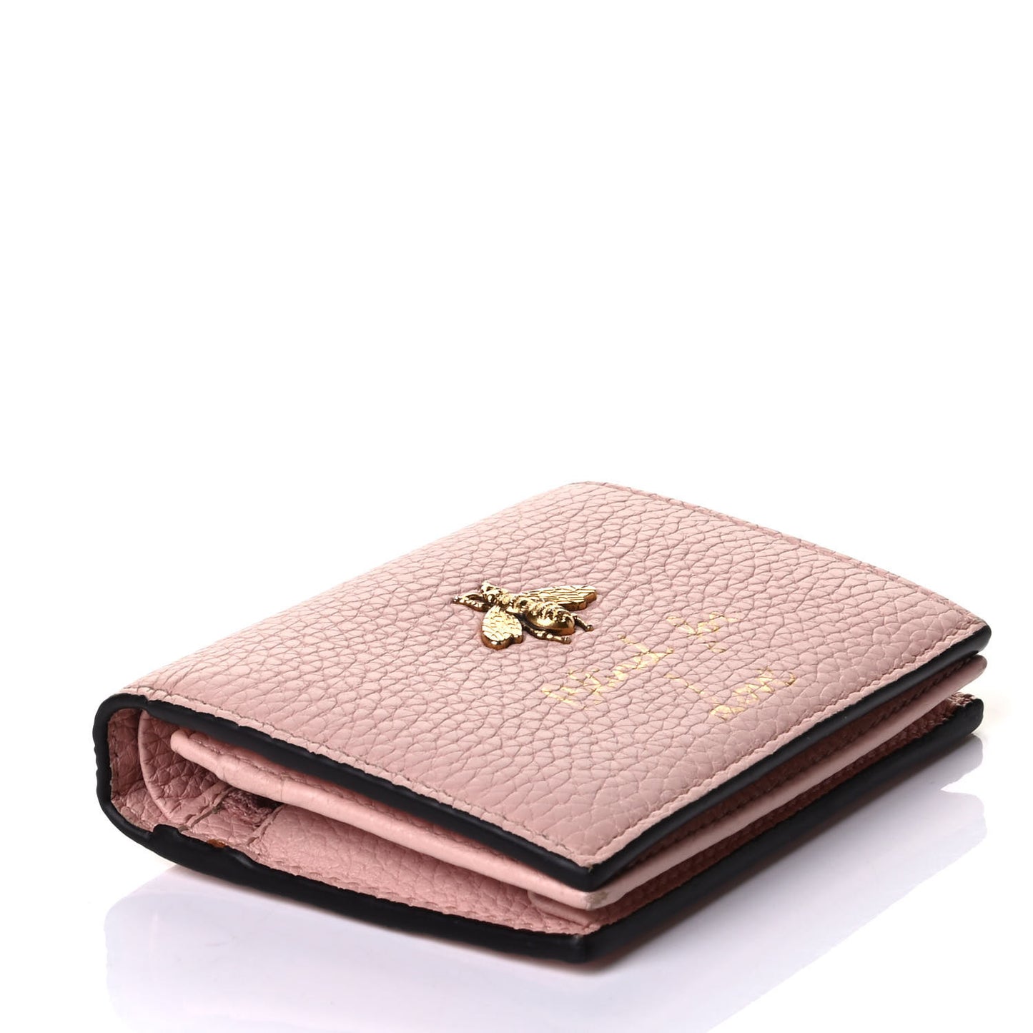 Cellarius Calfskin Blind for Love Animalier Card Case Perfect Pink