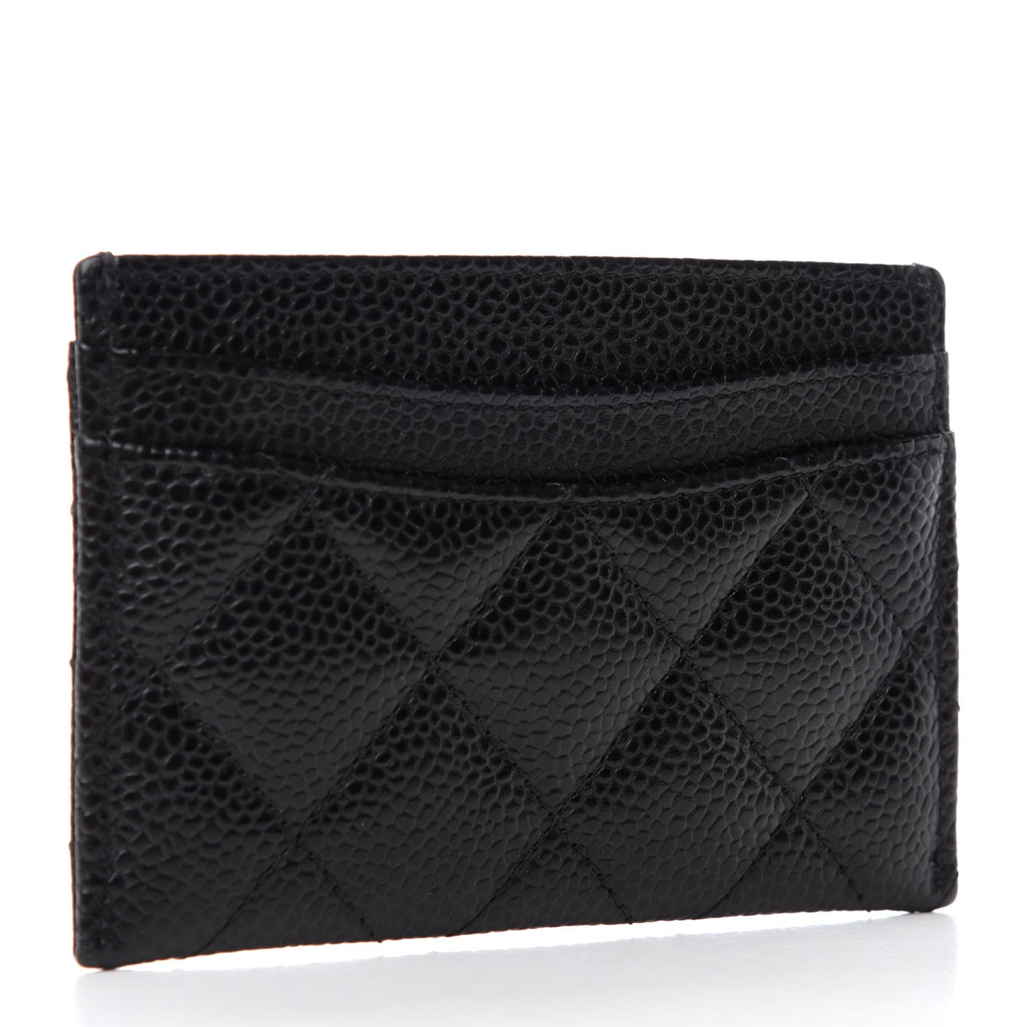 Chanel Caviar Quilted Card Holder Black 3 of 8