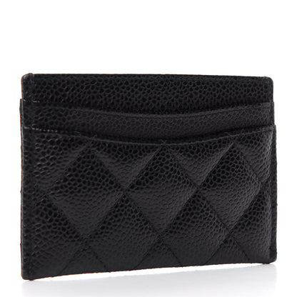 Chanel Caviar Quilted Card Holder Black 3 of 8