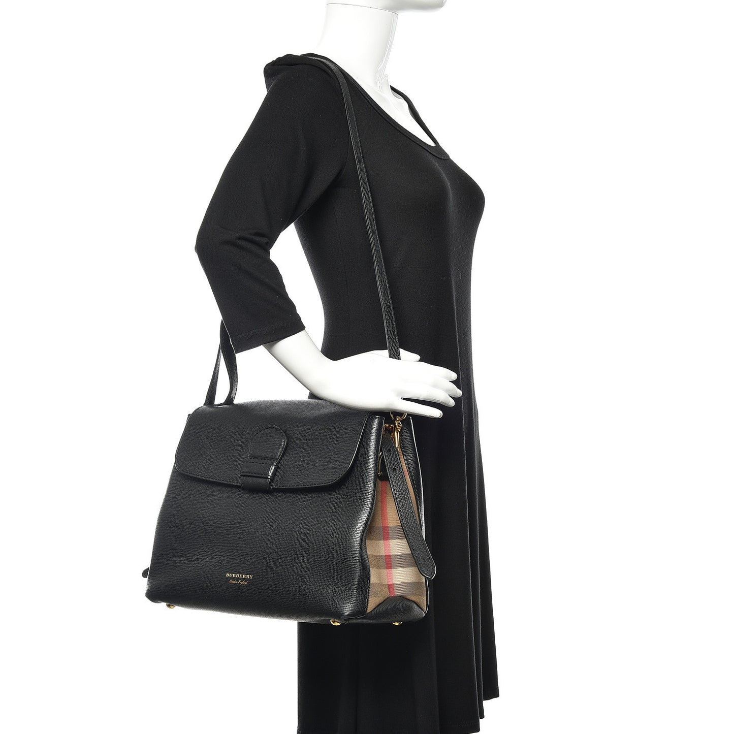 Derby Calfskin House Check Medium Camberley Black
