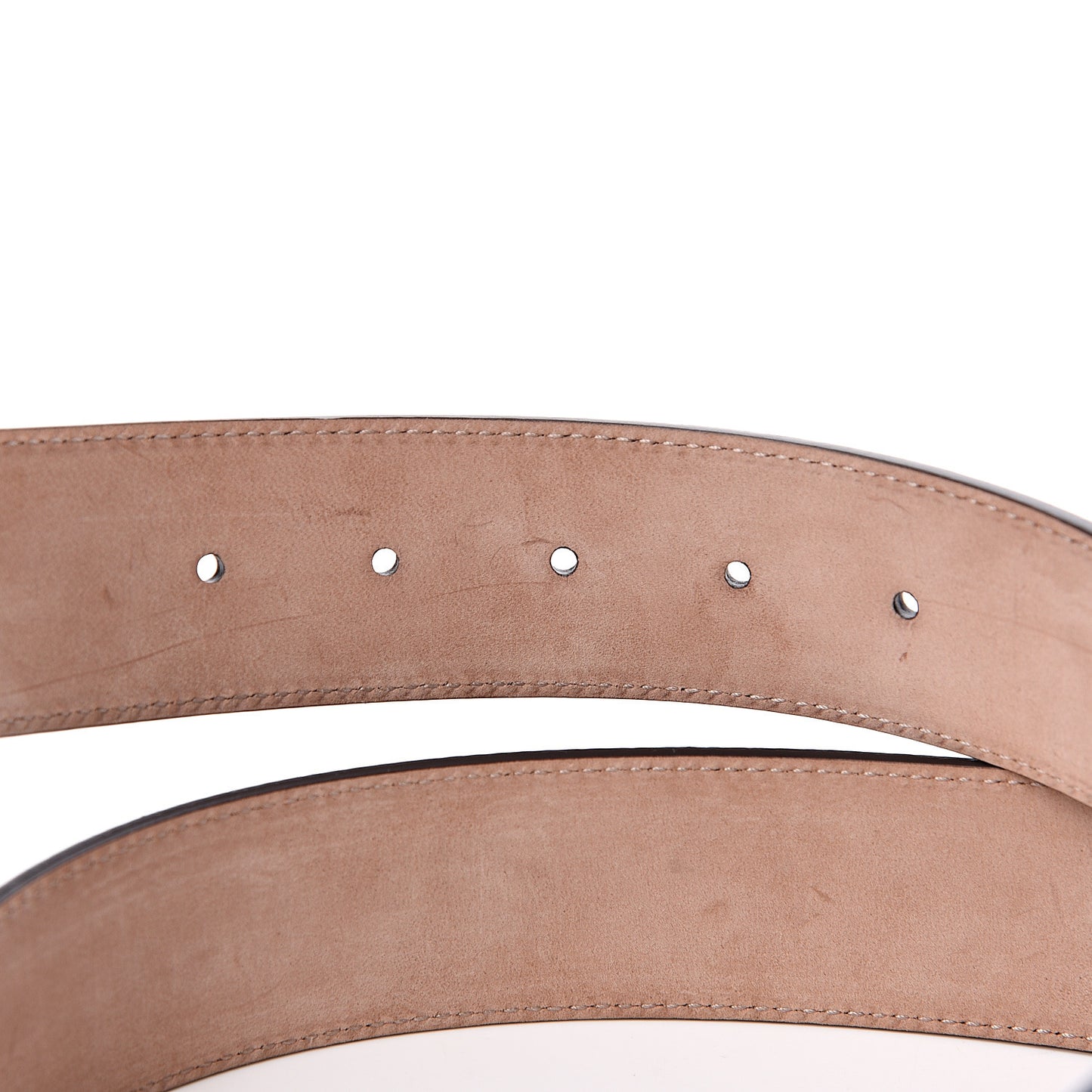 Calfskin Web Interlocking G Belt 75 30 Navy