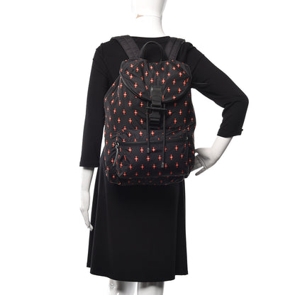 Givenchy Nylon Totem Printed Backpack Black 2 of 9