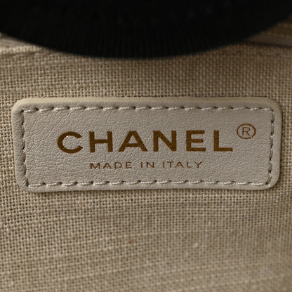 Chanel Mixed Fibers Medium Deauville Tote Black 13 of 21