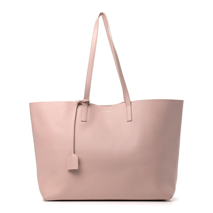 Saint Laurent Calfskin Large Shopping Tote Pale Blush 3 of 10