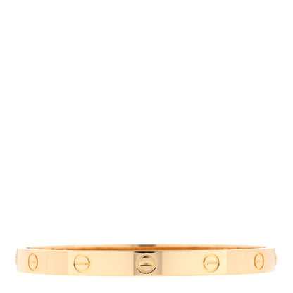 Cartier 18K Yellow Gold LOVE Bracelet 18 1 of 5