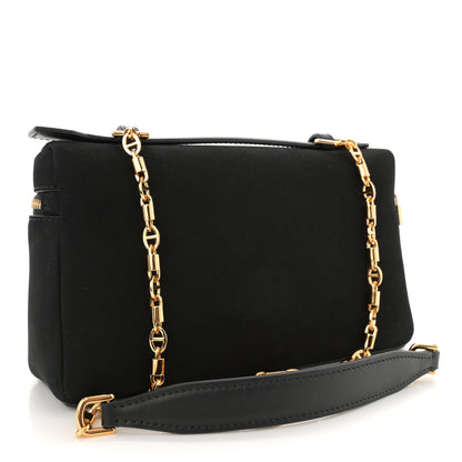 Loro Piana Nubuck L19 Extra Pocket Pouch Black Sun Gold 3 of 11