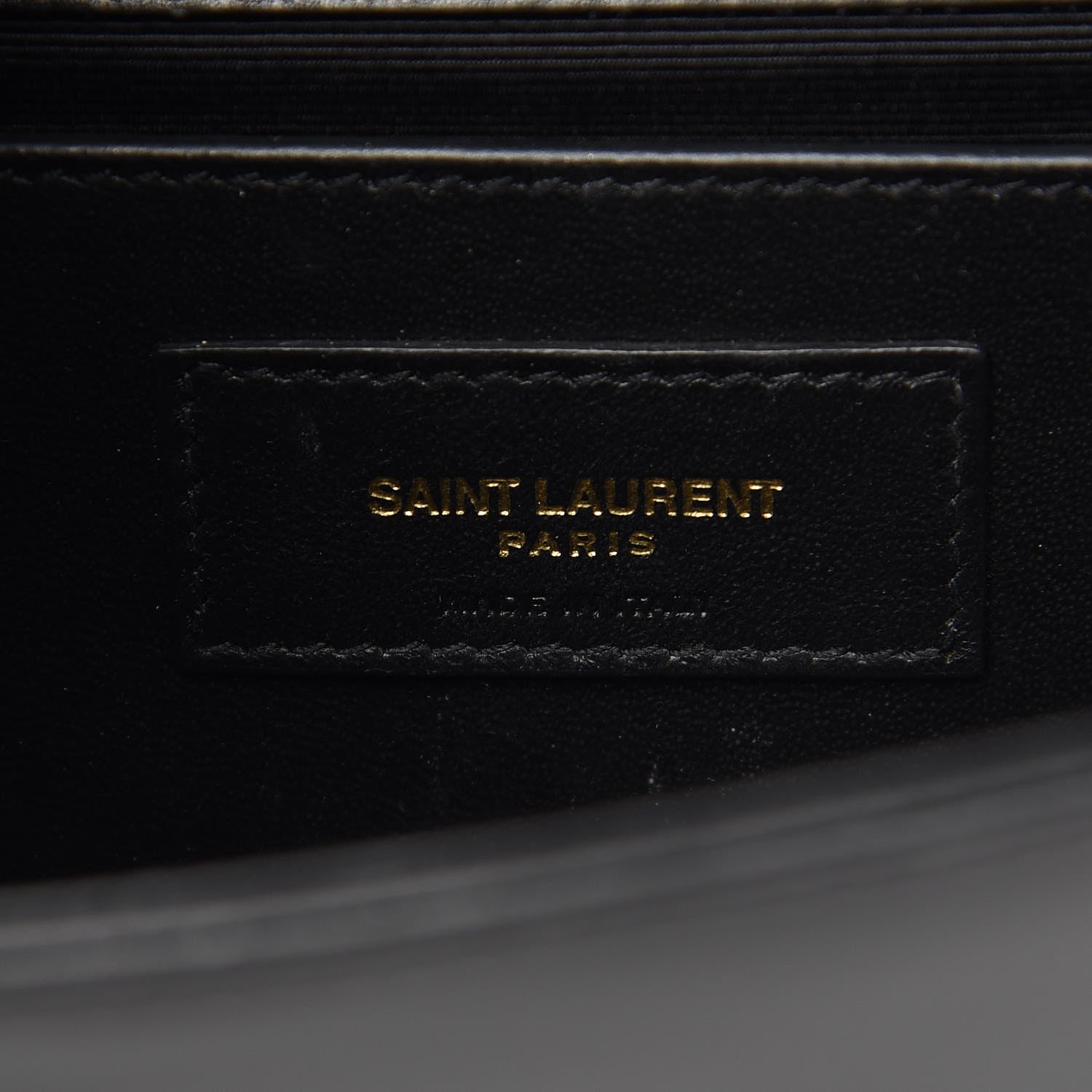 Saint Laurent Patent Small Monogram Kate Satchel Black 6 of 10
