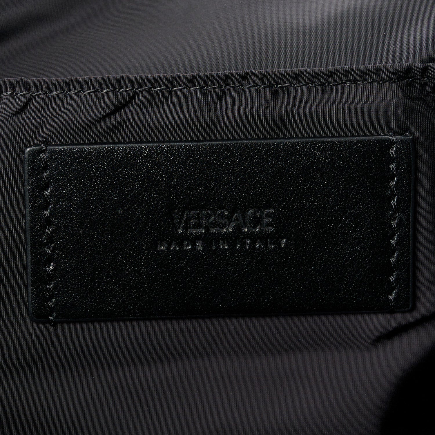Versace Nylon Palazzo Medusa Messenger Black 7 of 11
