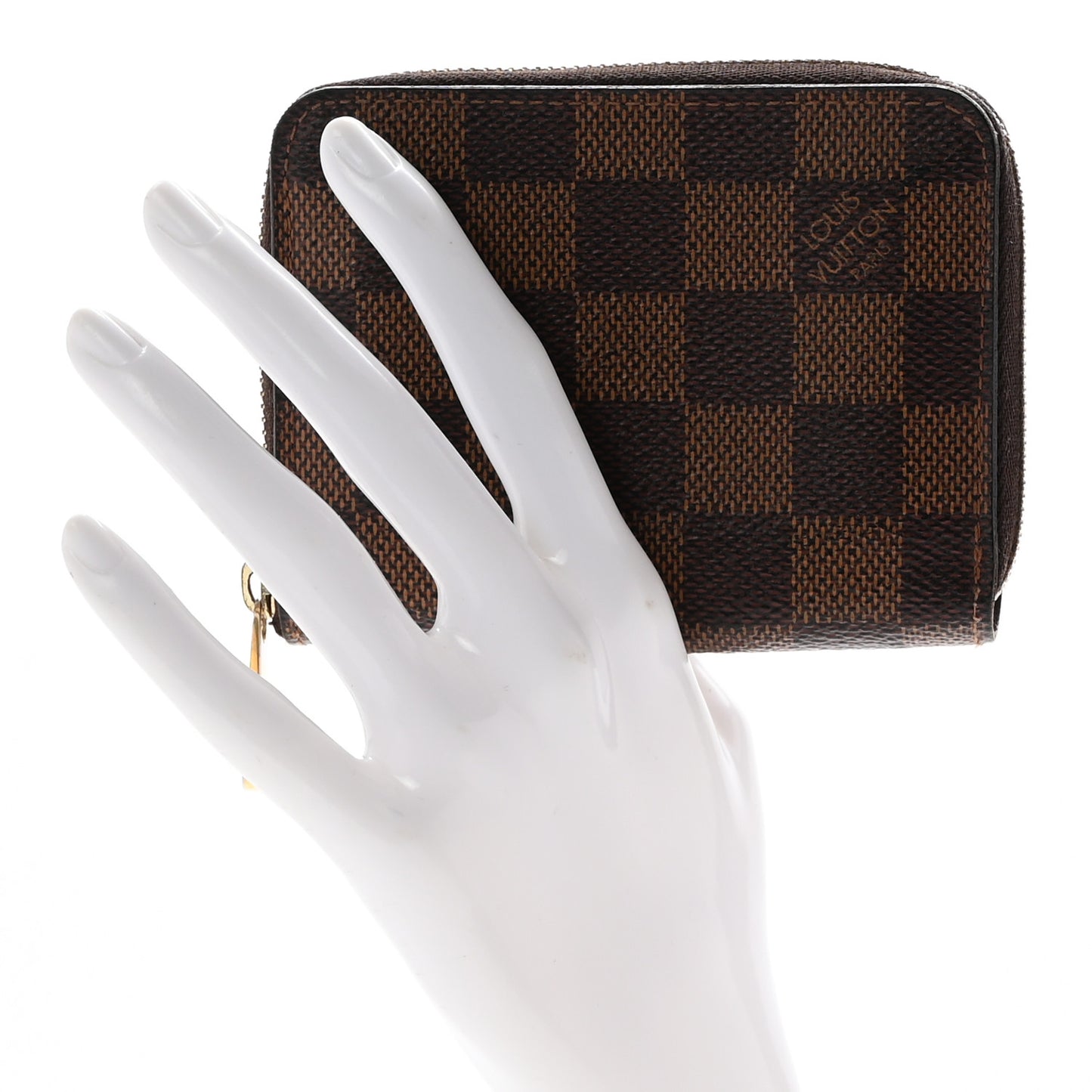 Damier Ebene Zippy Coin Purse