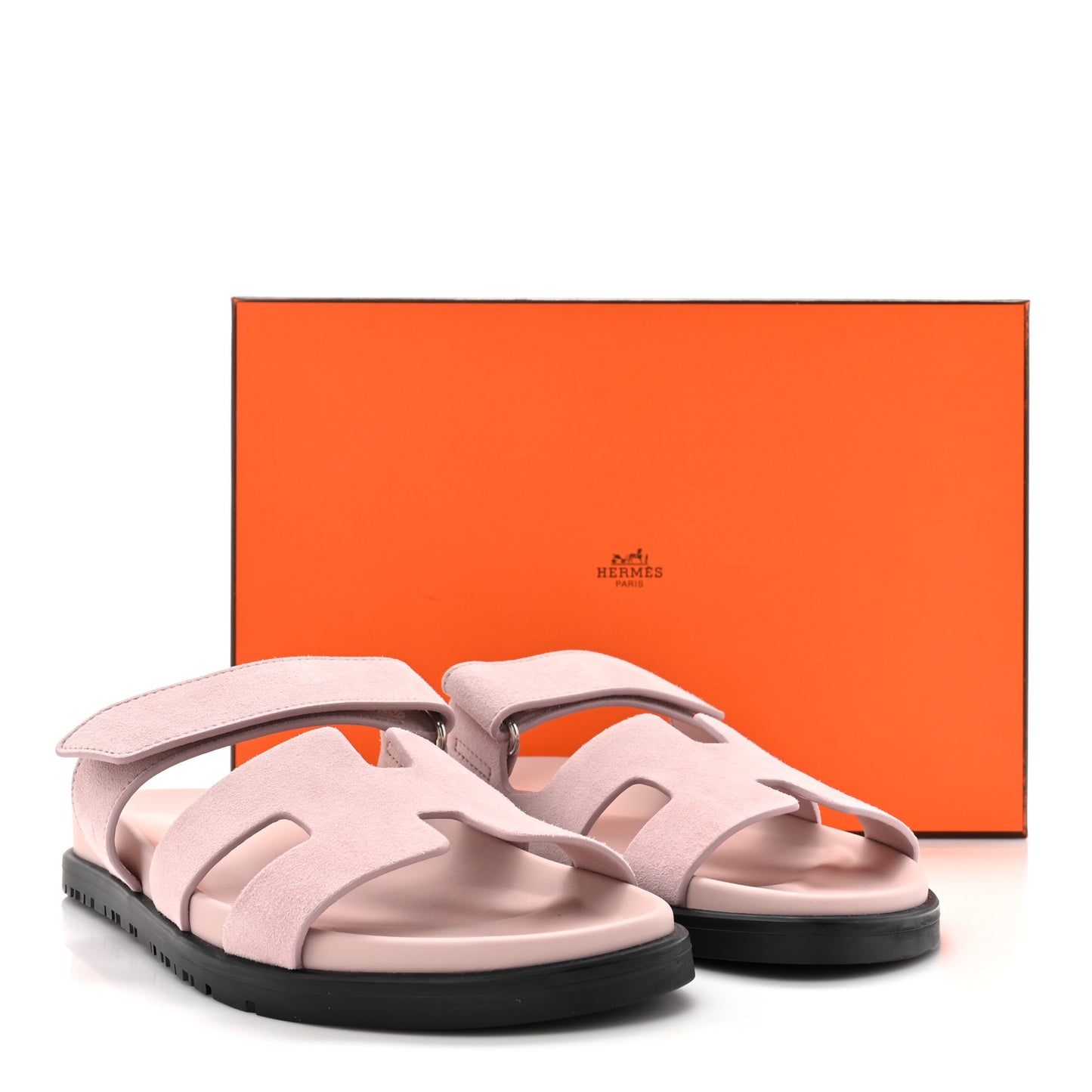 Suede Goatskin Womens Chypre Sandals 36 Rose Porcelaine