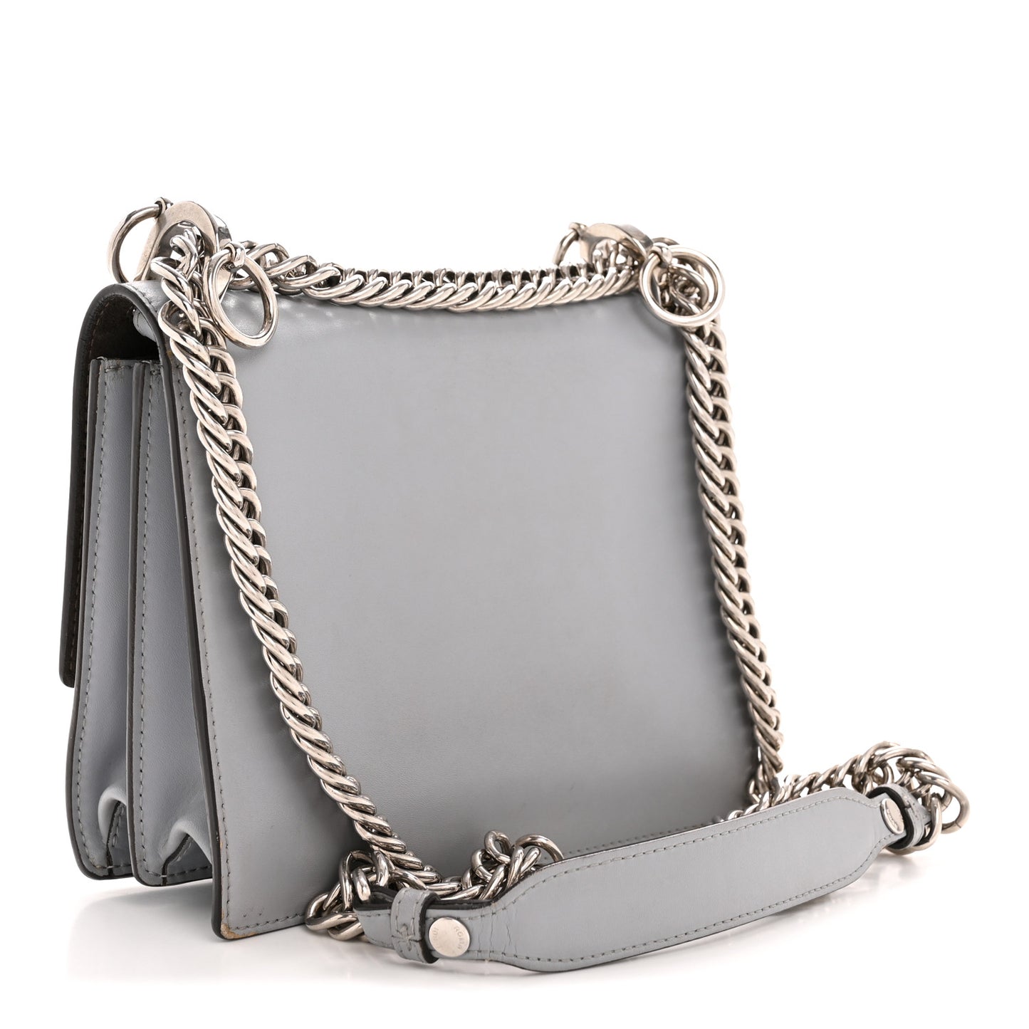 Vitello Liberty Studded Small Kan I Shoulder Bag Ardesia Multicolor