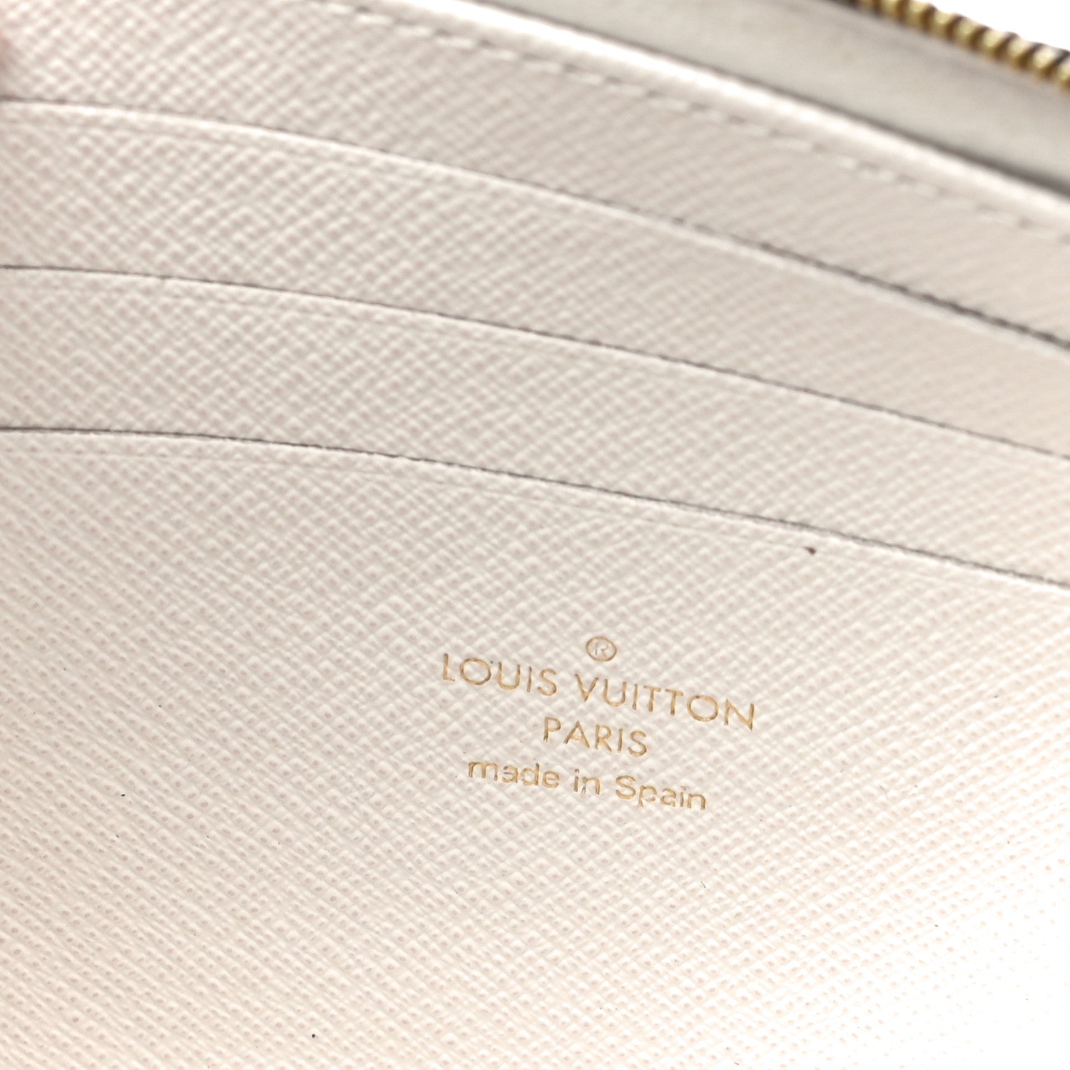 Louis Vuitton Monogram Giant Crafty Double Zip Pochette Creme Caramel 8 of 9