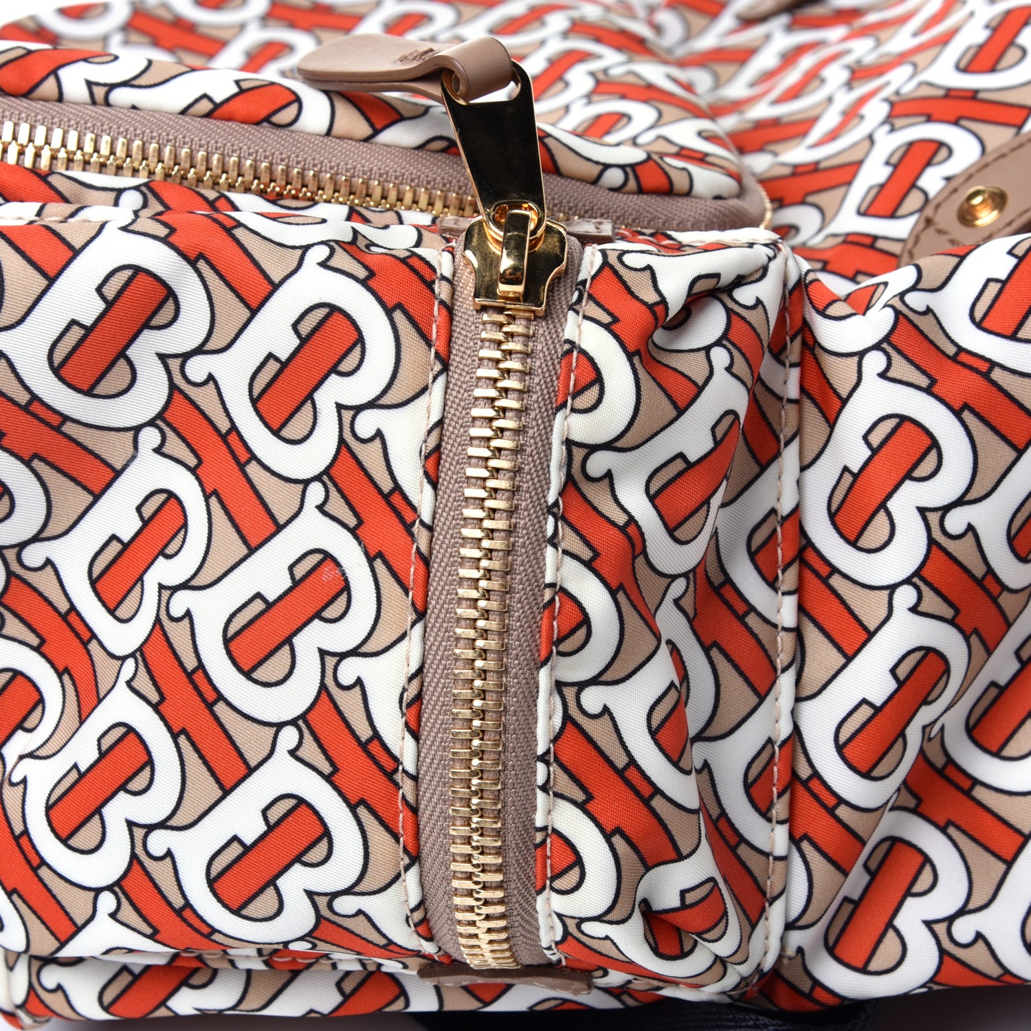 Burberry Nylon Monogram Medium Rucksack Backpack Vermillion 14 of 15