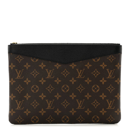 Louis Vuitton Monogram Daily Pouch Black 1 of 8