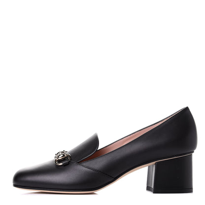 Gucci Calfskin Horsebit Loafers 38.5 Black 1 of 10