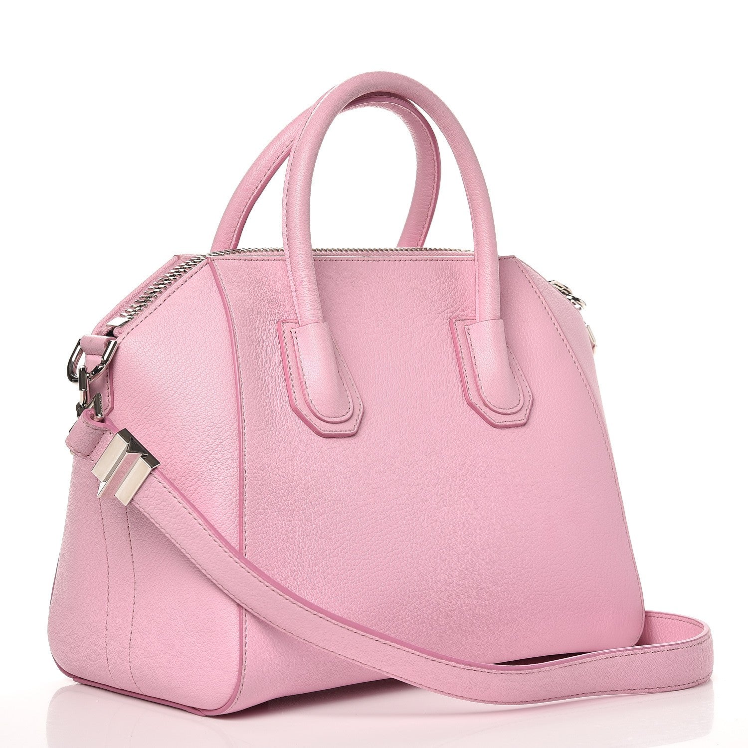 Givenchy Sugar Goatskin Small Antigona Bright Pink 3 of 10