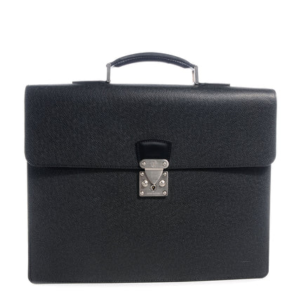 Louis Vuitton Taiga Moskova 2 Soufflots Briefcase Ardoise 1 of 8