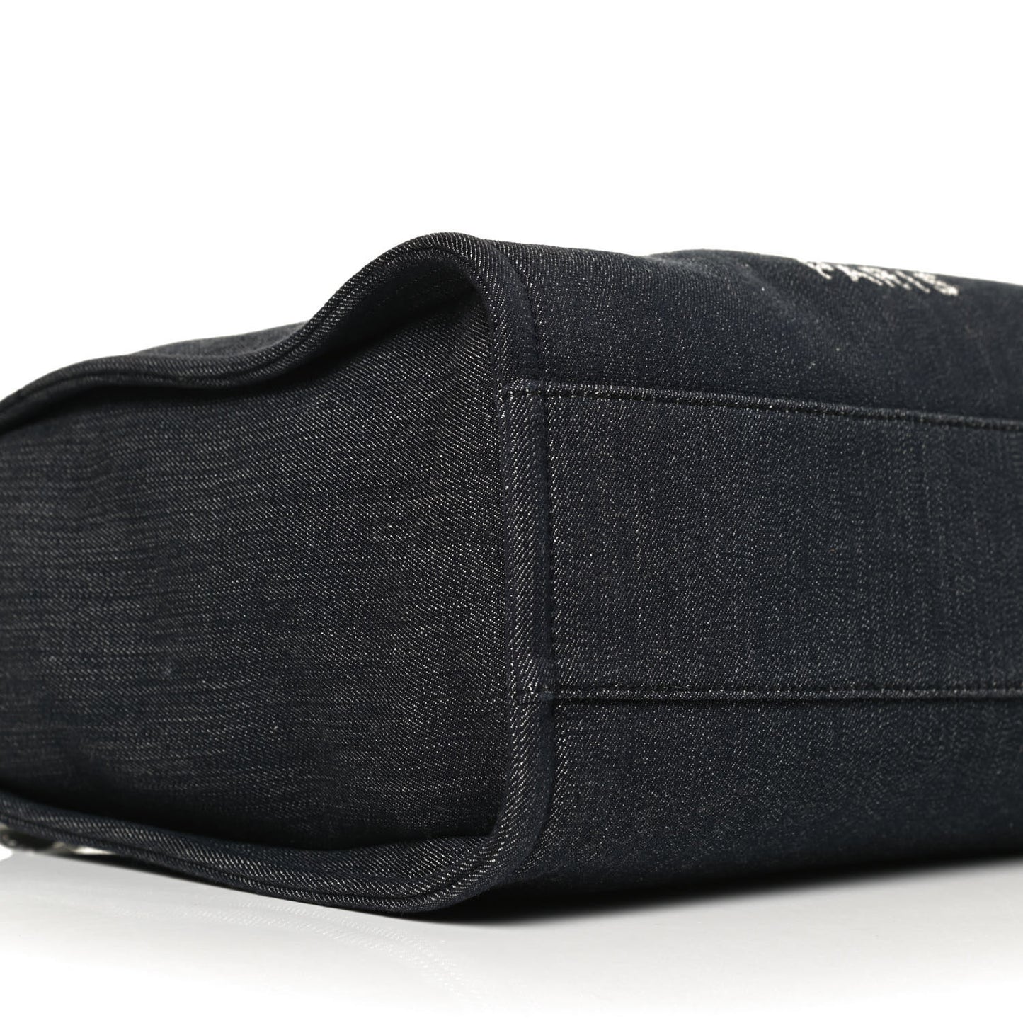 Denim Small Deauville Tote Dark Blue
