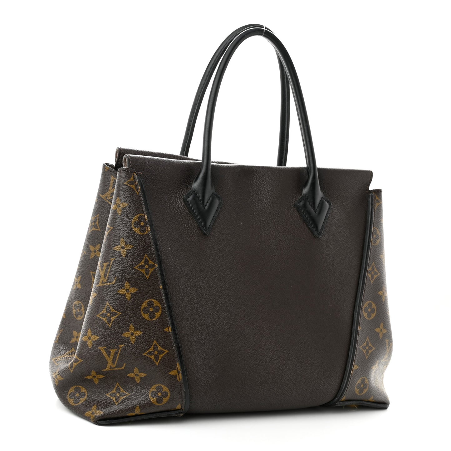 Veau Cachemire Monogram Tote W PM Chocolate
