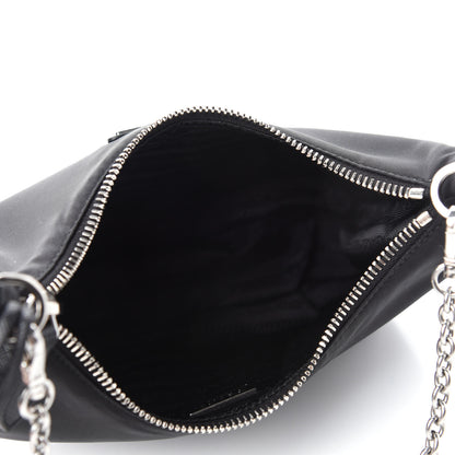 Prada Nylon Re-Edition 2005 Shoulder Bag Black 5 of 10