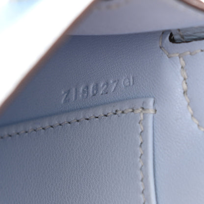 Hermes Epsom Mini Kelly Sellier 20 Bleu Brume 7 of 11