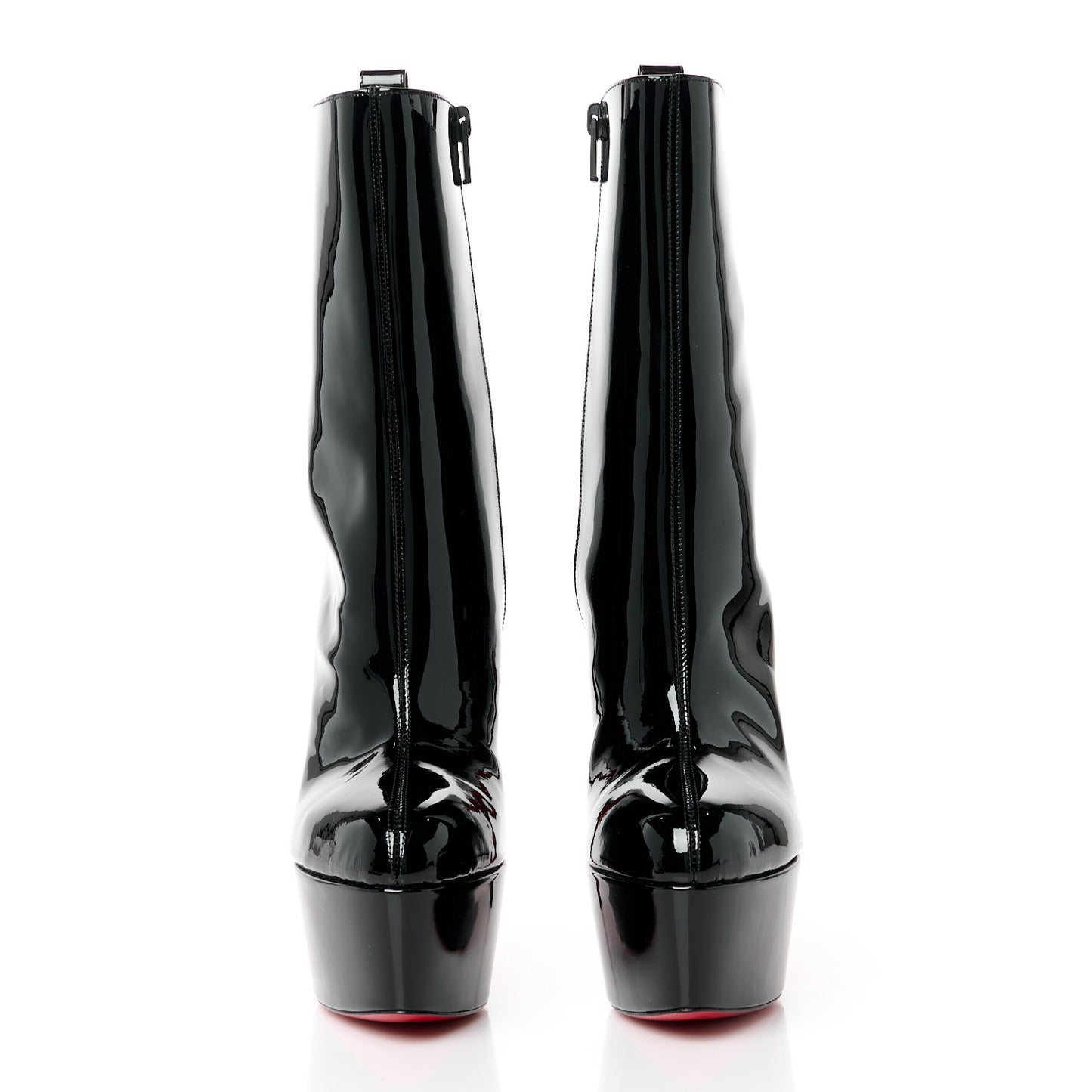 Patent Dolly Alta Booty 160 Ankle Boots 37 Black