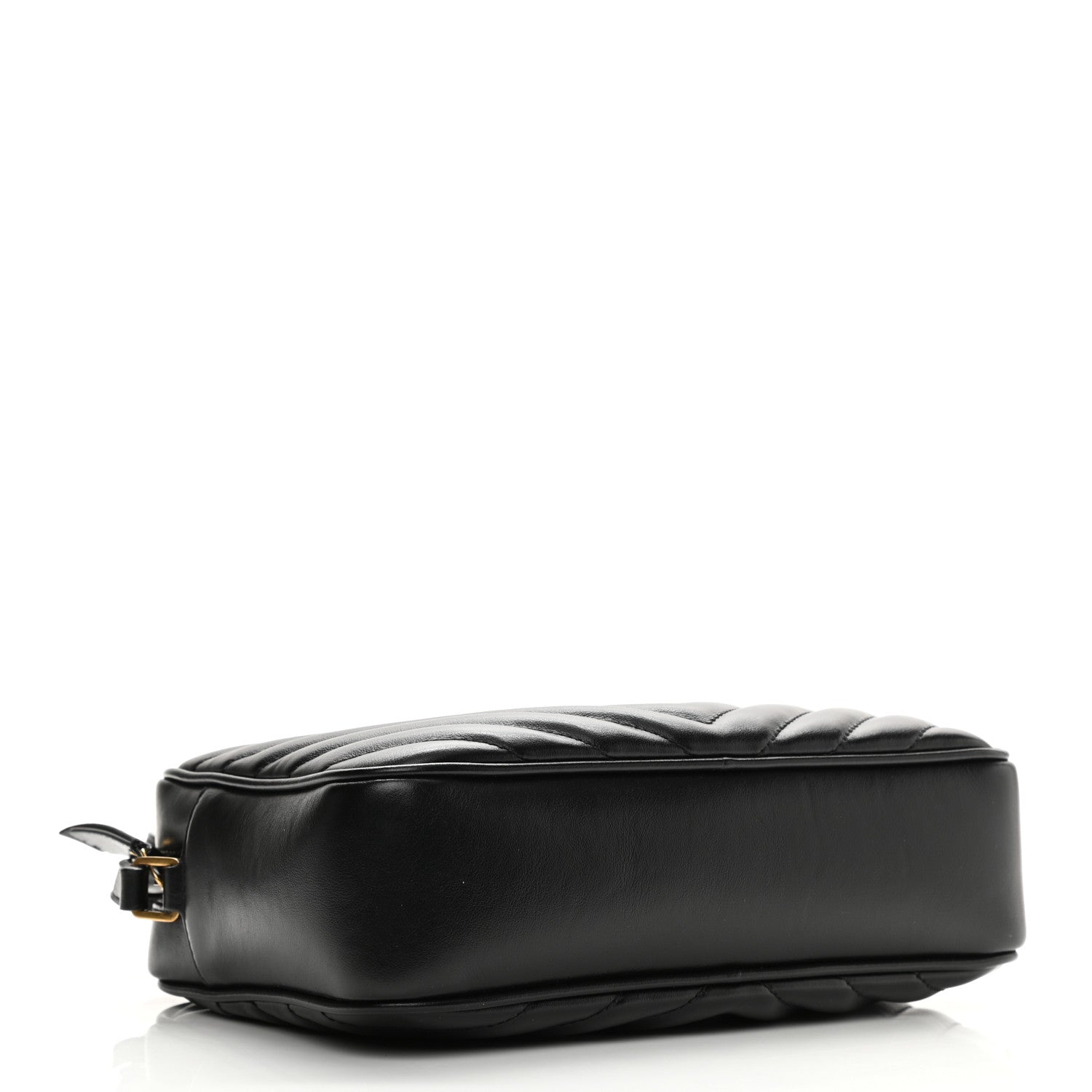 Saint Laurent Calfskin Matelasse Monogram Lou Camera Bag Black 4 of 10