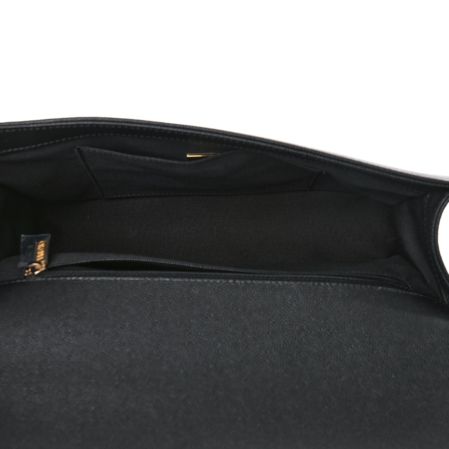 Caviar Quilted New Medium Boy Flap Black