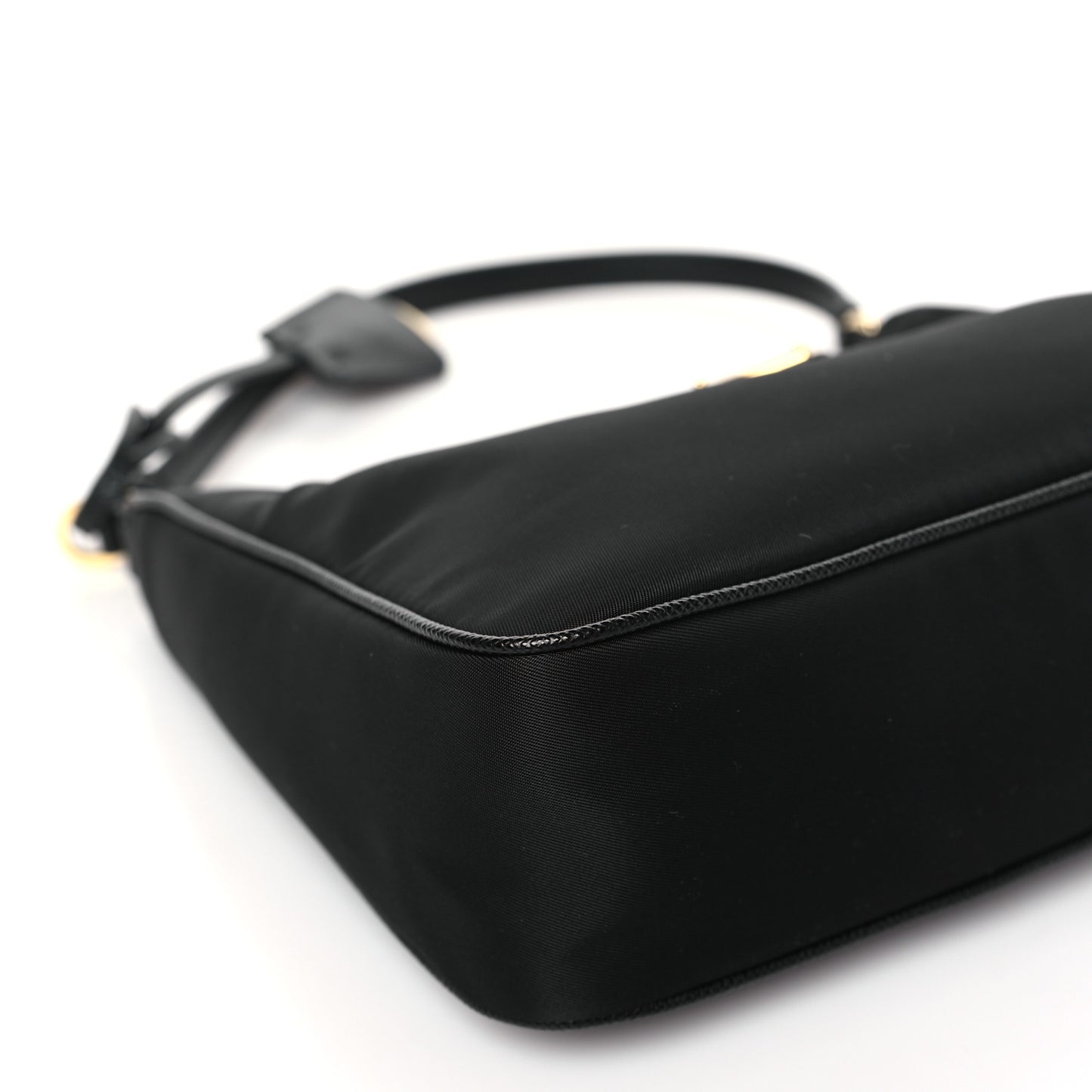 Tessuto Nylon Saffiano Mini Re-Edition 2005 Bag Black